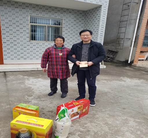 扬州水利建筑工程公司做好春节慰问活动